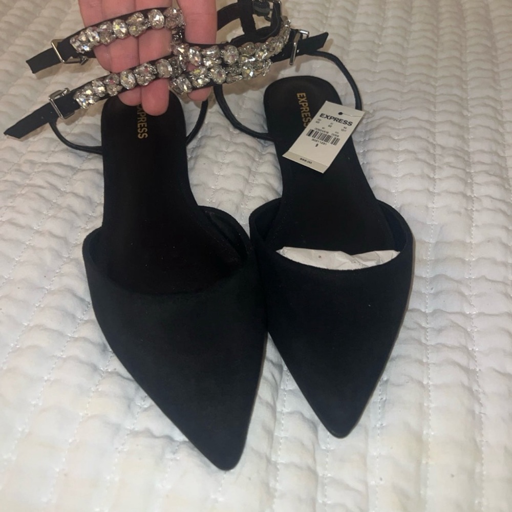NWT Express embelished flats
